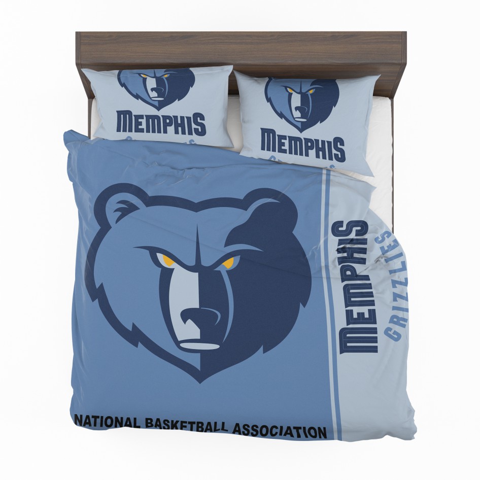 Memphis Grizzlies NBA Basketball Bedding Set - Image 3