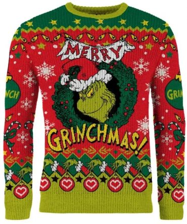 Merry Grinchmas Christmas Sweater Preorder, Grinch Holiday Sweater