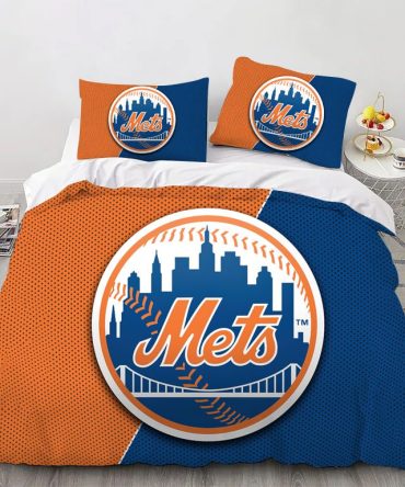 New York Baseball Sport Team Bedding Set
