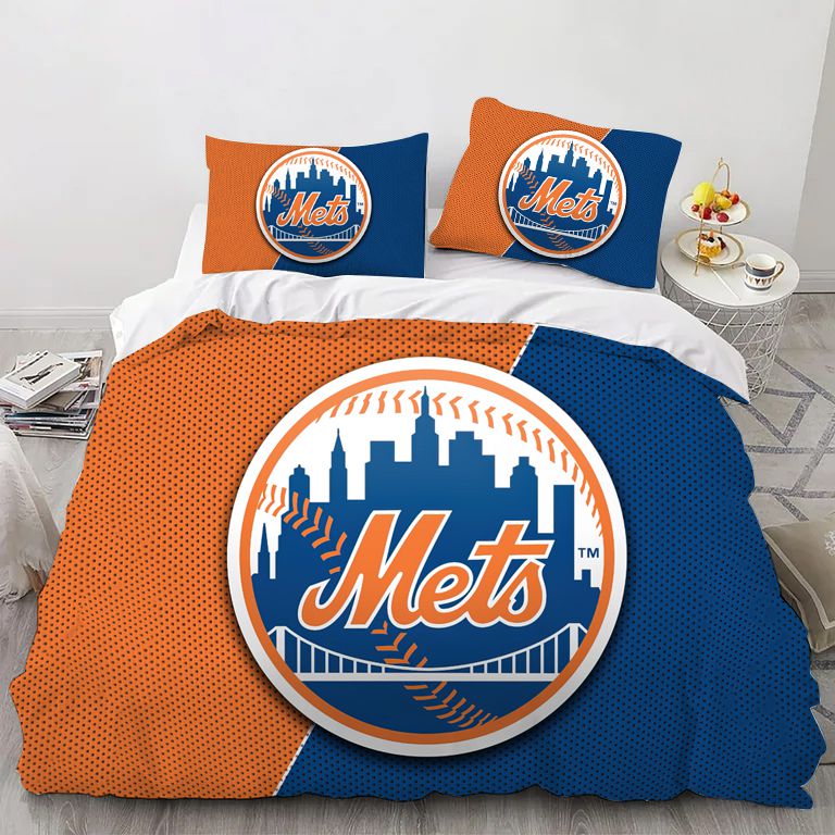 New York Baseball Sport Team Bedding Set