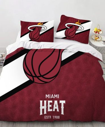 Miami Basketball Sport Bedding Set