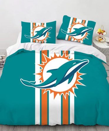 Miami Football Bedding Set