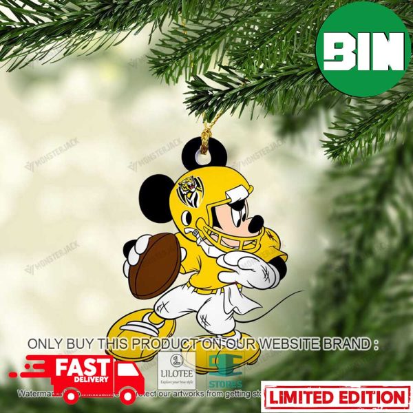 Mickey Mouse AFL Richmond Football Club Christmas Tree Decorations Ornament