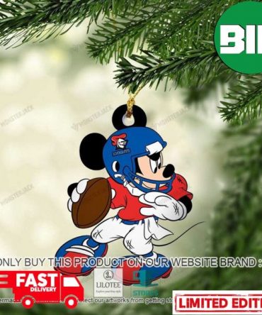 Mickey Mouse NRL Newcastle Knights Christmas Gift For Fans Ornament
