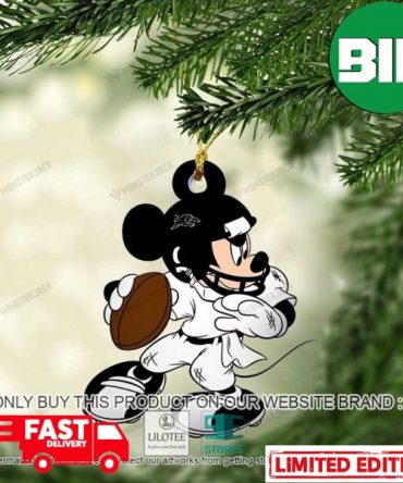 Mickey Mouse NRL Penrith Panthers Christmas Best Unique Fan Gifts Ornament