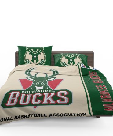 Milwaukee Bucks NBA Basketball Bedding Set