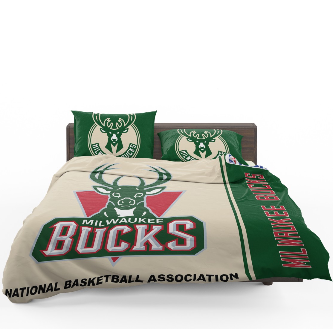 Milwaukee Bucks NBA Basketball Bedding Set