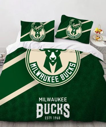 Milwaukee Basketball Sport Bedding Set