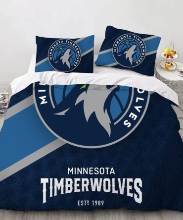 Minnesota Basketball Sport Bedding Set
