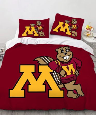 Minnesota Twin Cities College Sport Bedding Set