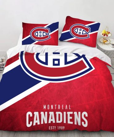 Montreal Hockey Sport Bedding Set