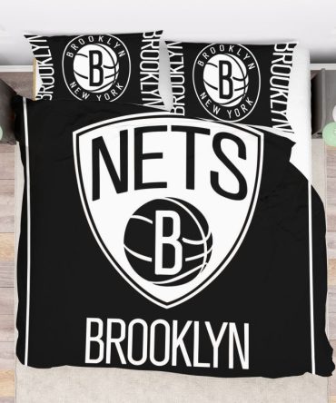Buy NBA Brooklyn Nets Bedding Comforter Set | 50% Off & Free Shipping