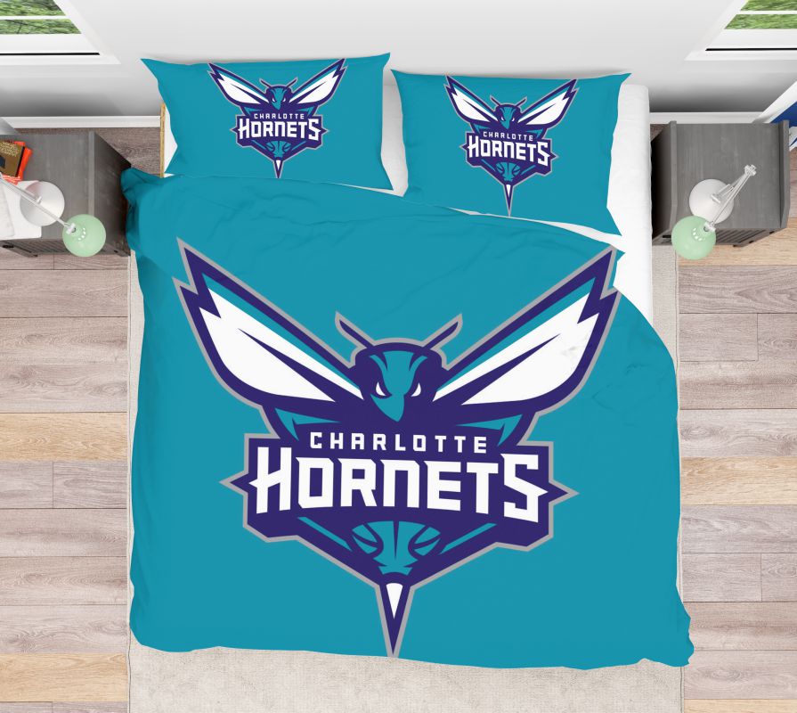 Buy NBA Charlotte Hornets Bedding Comforter Set | Up To 50% Off