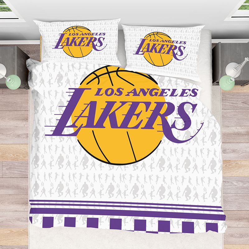 Buy NBA Los Angeles Lakers Bedding Comforter Set |Up To 50% Off