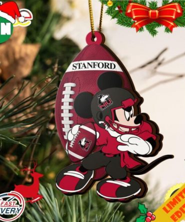 NCAA Northern Illinois Huskies Mickey Mouse Christmas Ornament 2023 Christmas Tree Decorations