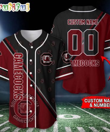 NCAA South Carolina Gamecocks Baseball Jersey, Custom Sport Jersey Shirt