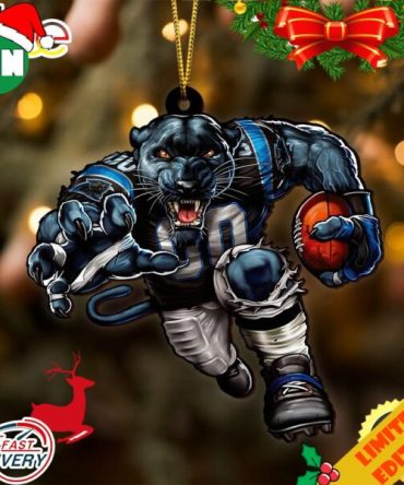 NFL Carolina Panthers Sport Ornament 2023 Christmas Tree Decorations