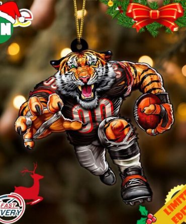 NFL Cincinnati Bengals Sport Ornament 2023 Christmas Tree Decorations