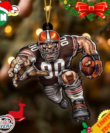 NFL Cleveland Browns Sport Ornament 2023 Christmas Tree Decorations