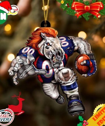 NFL Denver Broncos Sport Ornament 2023 Christmas Tree Decorations