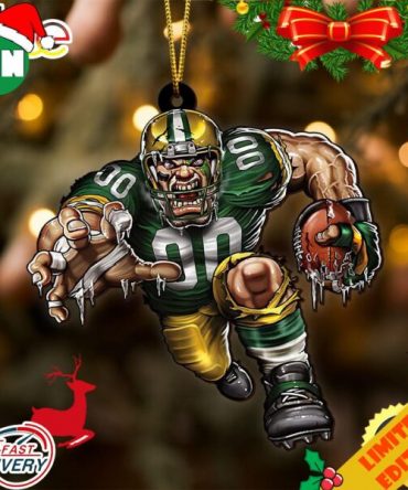 NFL Green Bay Packers Sport Ornament 2023 Christmas Tree Decorations
