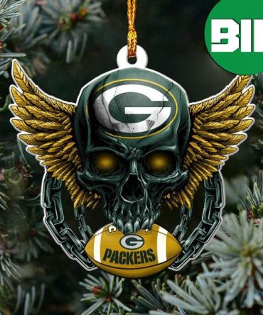NFL Green Bay Packers Xmas Gift For Fans Christmas Tree Decorations Ornament