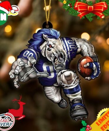 NFL Indianapolis Colts Sport Ornament 2023 Christmas Tree Decorations