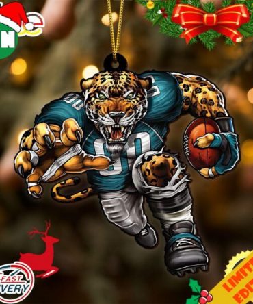 NFL Jacksonville Jaguars Sport Ornament 2023 Christmas Tree Decorations