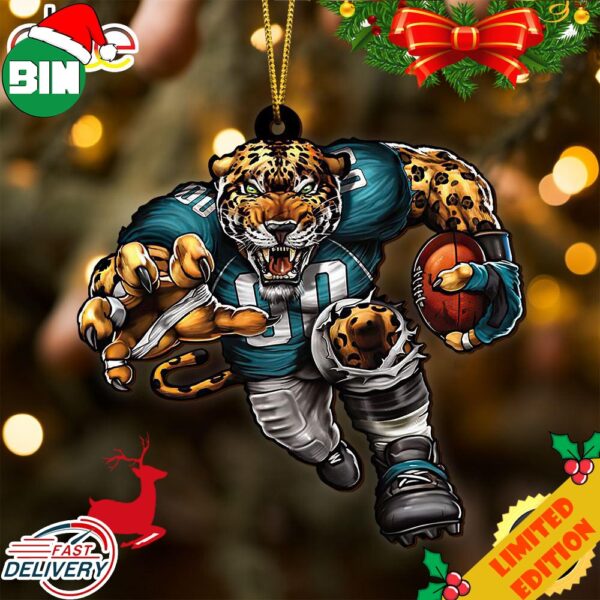 NFL Jacksonville Jaguars Sport Ornament 2023 Christmas Tree Decorations