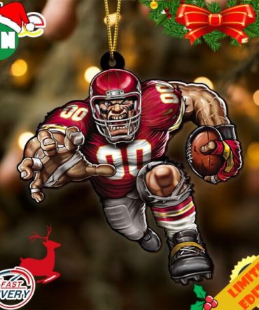 NFL Kansas City Chiefs Sport Ornament 2023 Christmas Tree Decorations