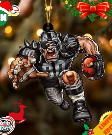NFL Las Vegas Raiders Sport Ornament 2023 Christmas Tree Decorations