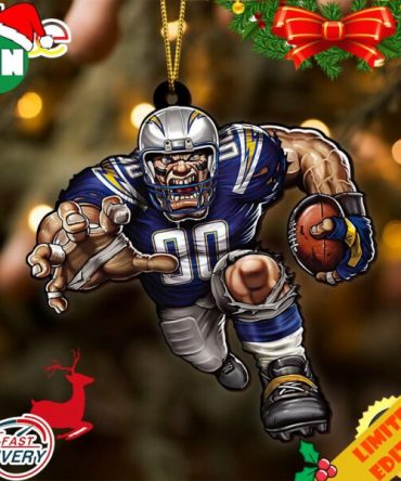 NFL Los Angeles Chargers Sport Ornament 2023 Christmas Tree Decorations