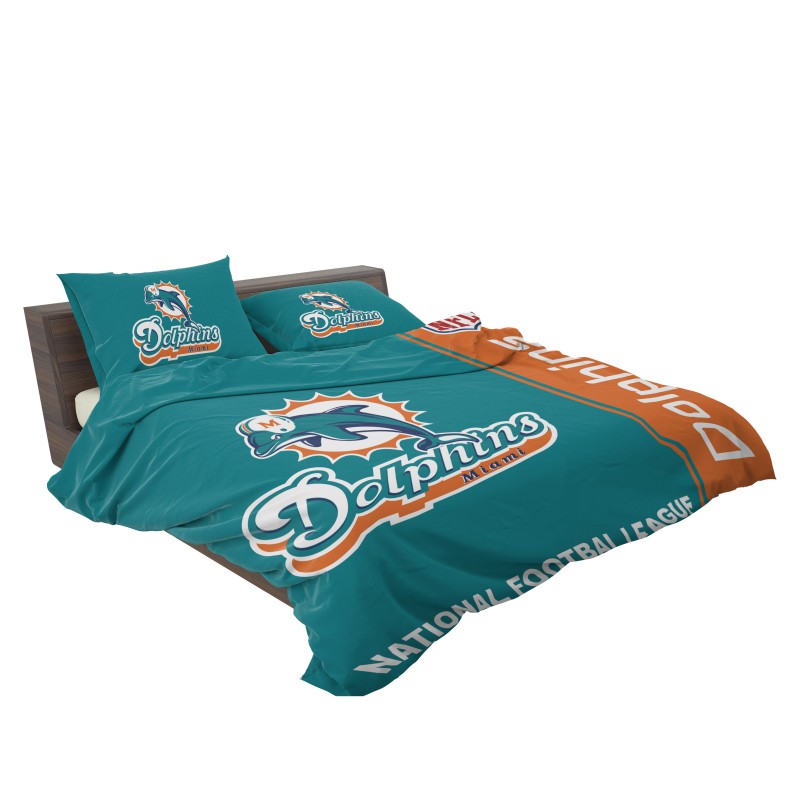 Buy NFL Miami Dolphins Bedding Comforter Set | Up To 50% Off - Image 4