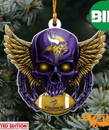 NFL Minnesota Vikings Xmas Tree Decorations Ornament