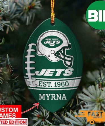 NFL Philadelphia Eagles Xmas Custom Name Tree Decorations For Fans Ornament