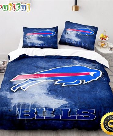 NFL Buffalo Bills Royal Blue Bedding Set