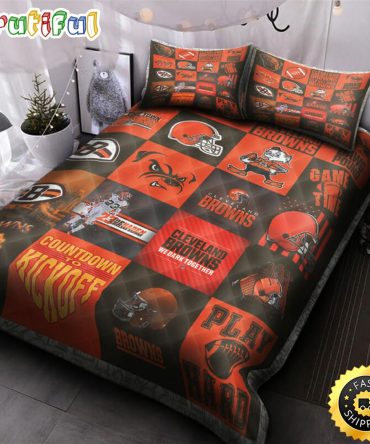 NFL Cleveland Browns Special Style Bedding Set