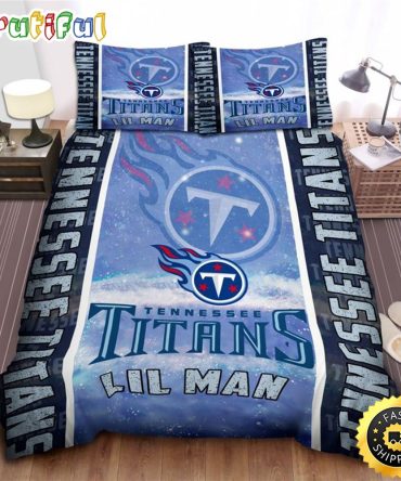 NFL Tennessee Titans Blue Bedding Set