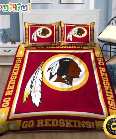 NFL Washington Redskins Big Red Logo Bedding Set