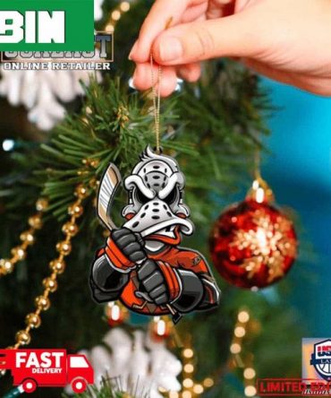 NHL Anaheim Ducks Mascot Christmas 2023 Tree Decorations Holiday Ornament