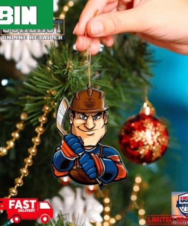 NHL Edmonton Oilers Mascot Christmas Tree Decorations 2023 Holiday Ornament
