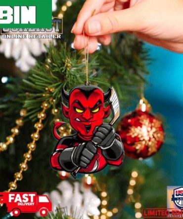 NHL New Jersey Devils Mascot Christmas Tree Decorations 2023 Xmas Gift Ornament