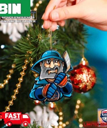 NHL New York Islanders Mascot Christmas Tree Decorations 2023 Holiday Ornament