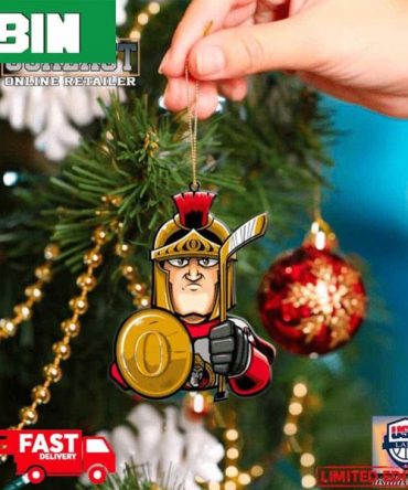 NHL Ottawa Senators Mascot Christmas Tree Decorations 2023 Xmas Ornament