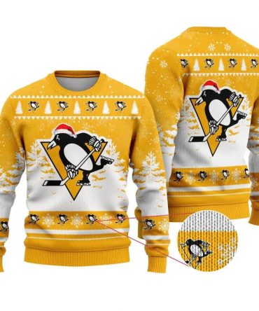 NHL Pittsburgh Penguins Ugly Christmas Sweater, NHL Christmas Sweater