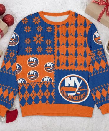 New York Islanders NHL Ugly Christmas Sweater, NHL Christmas Sweater