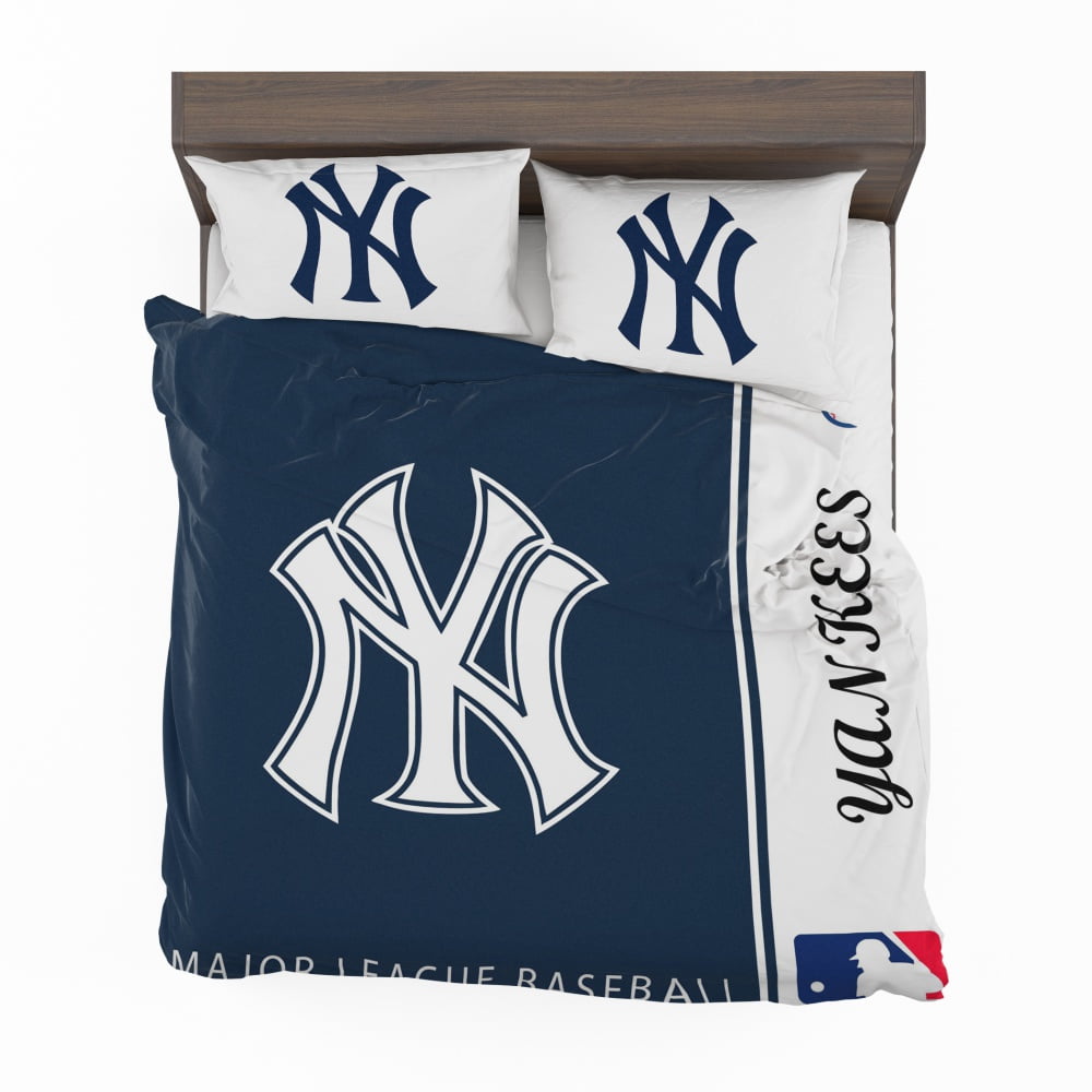 New York Yankees MLB Baseball American League Bedding Set - Image 2