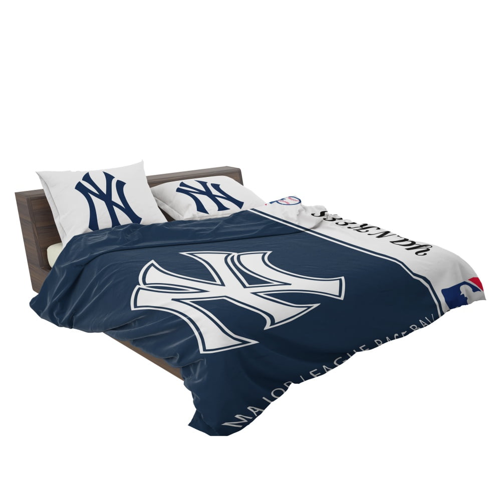 New York Yankees MLB Baseball American League Bedding Set - Image 3