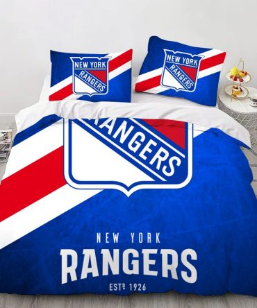 New York Hockey Sport Bedding Set