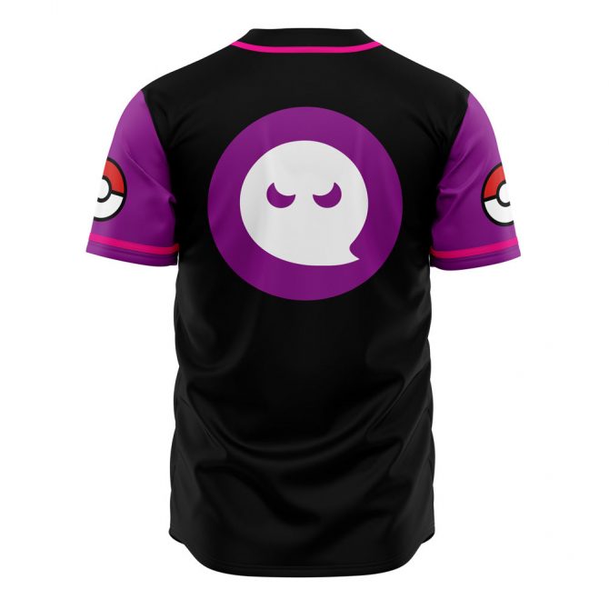 Limited Edition Night Shades Baseball Jersey - Bold Black & Purple Design - Image 2